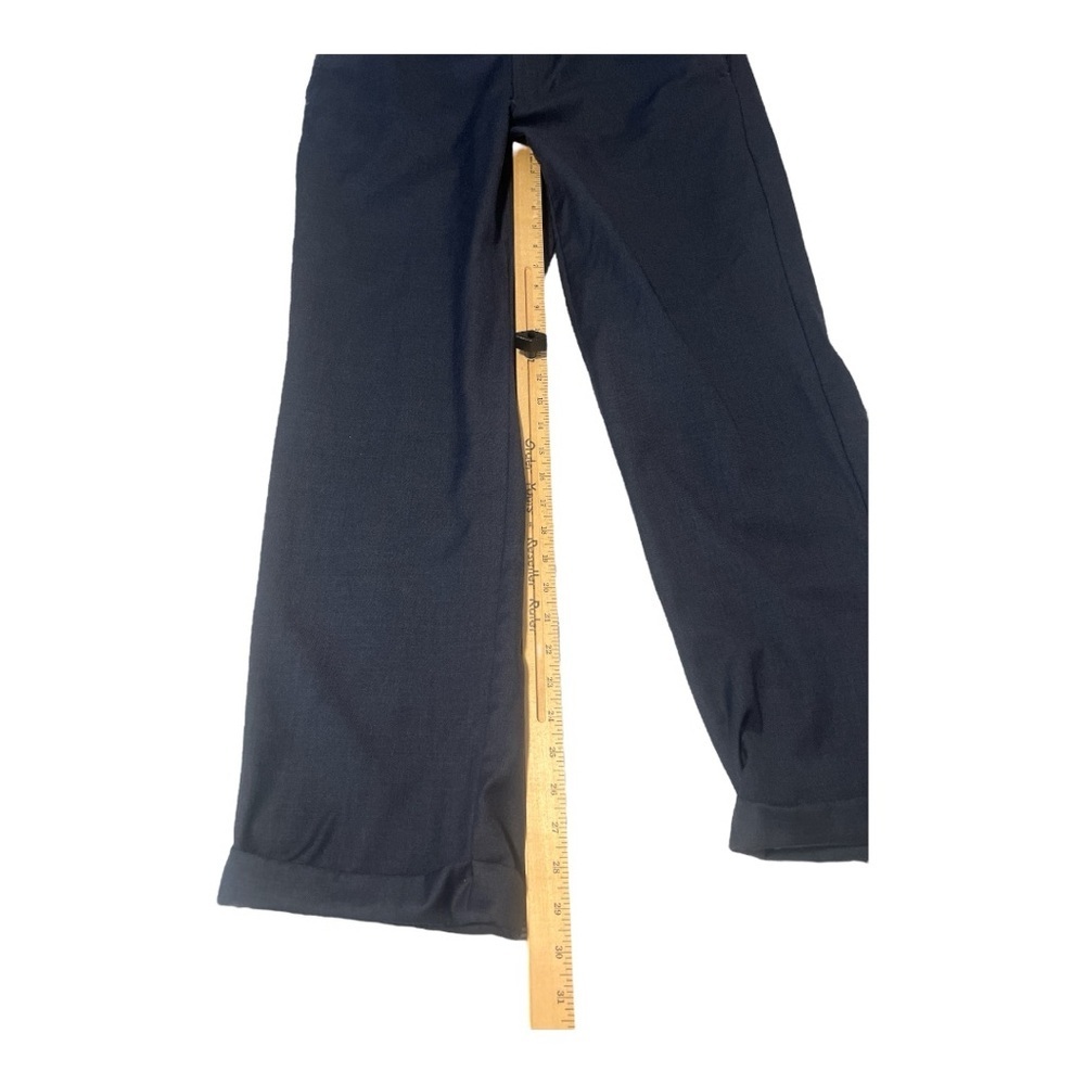 Santorelli Luxury Serge Navy Blue 100% Virgin Wool Romeo‎ Size 36 SE1 - Picture 5 of 5